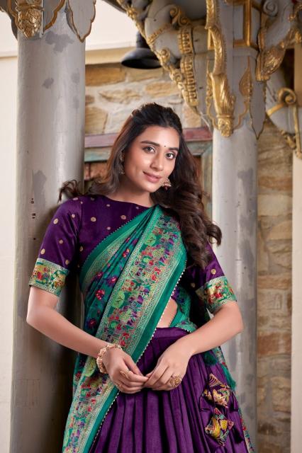 Artriddhs Dola silk vol 88 Lehenga choli manufacturer